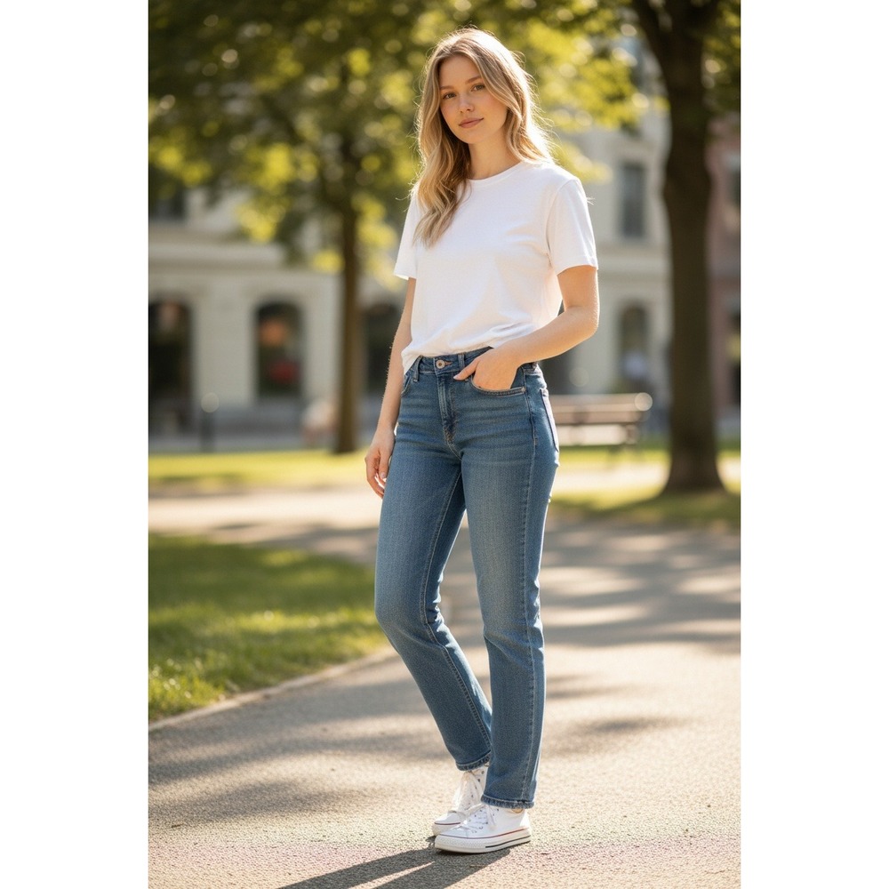 Levis Mid Rise Skinny Jeans Women 10S (actual W30 L29) Blue Denim Zip Fly Casual